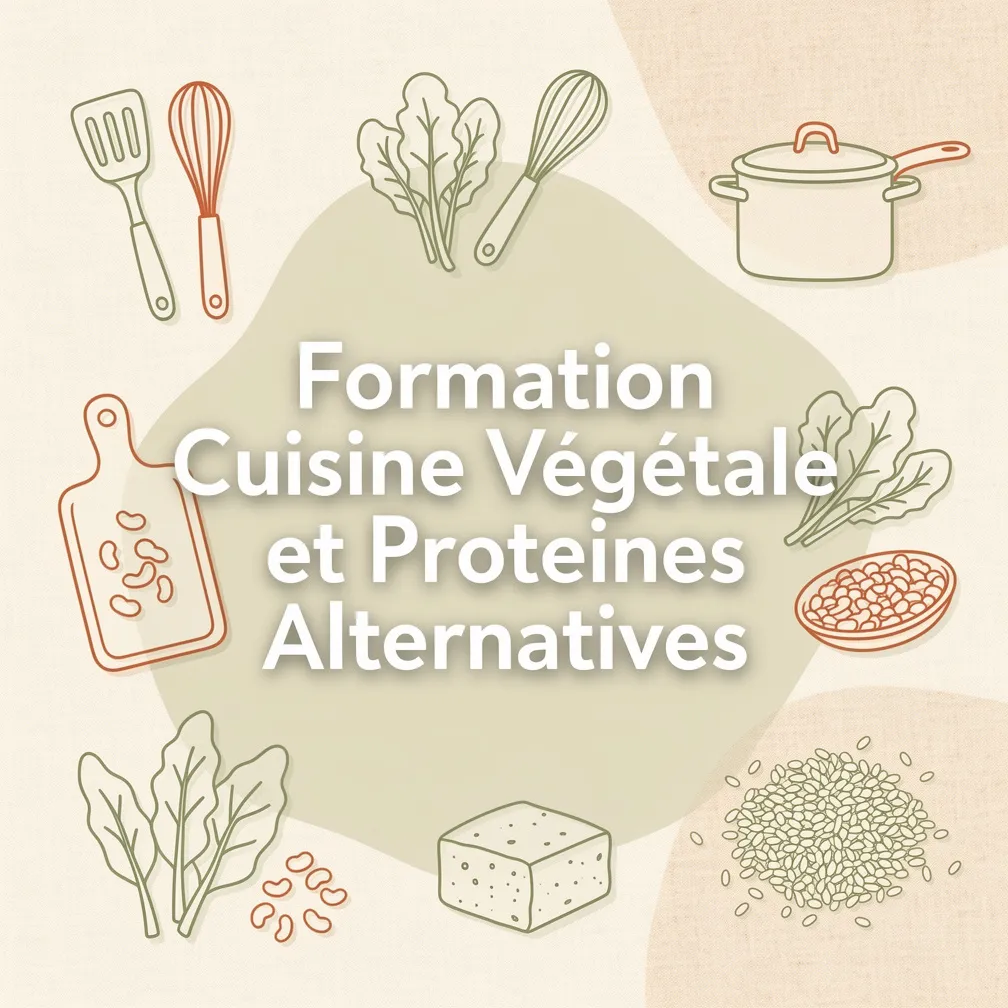Formation Cuisine Végétale et Proteines Alternatives