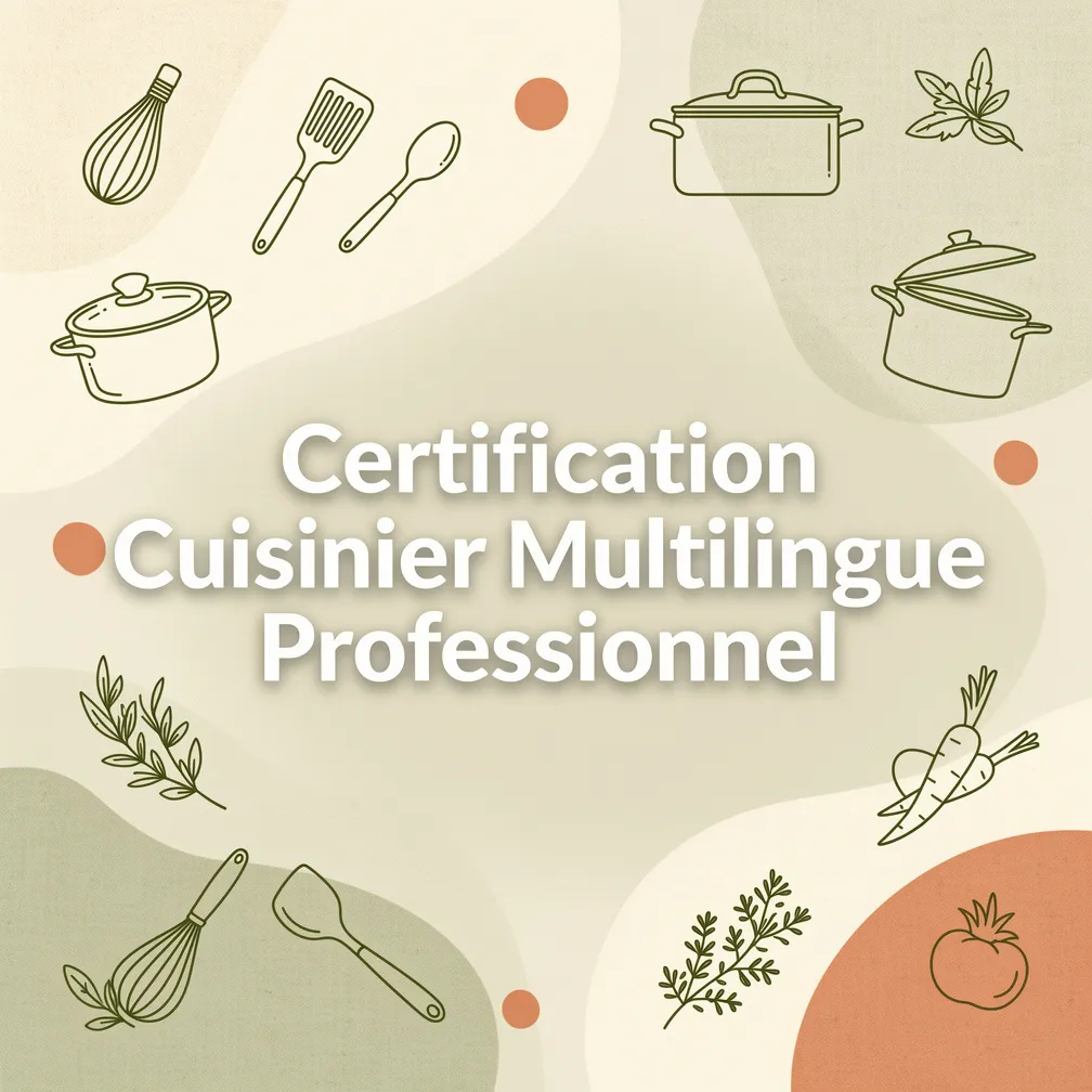 Certification Cuisinier Multilingue Professionnel