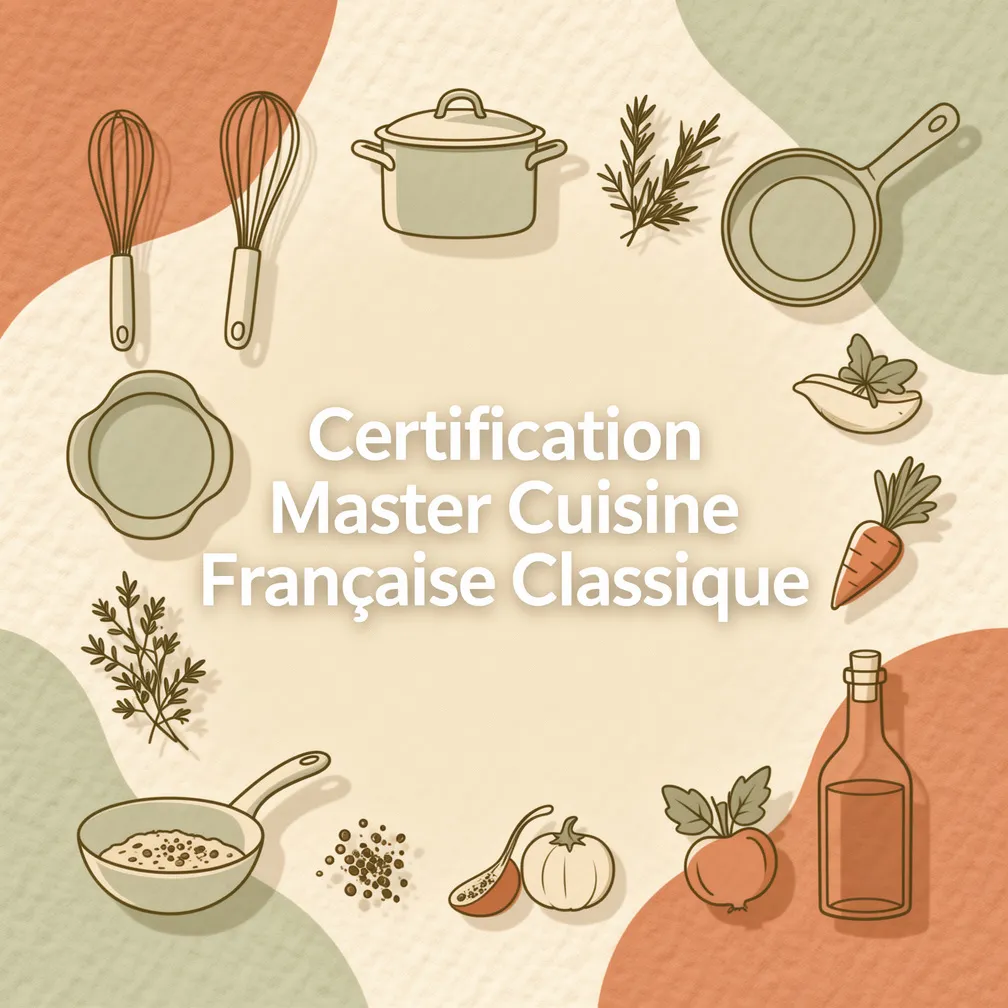 Certification Master Cuisine Française Classique