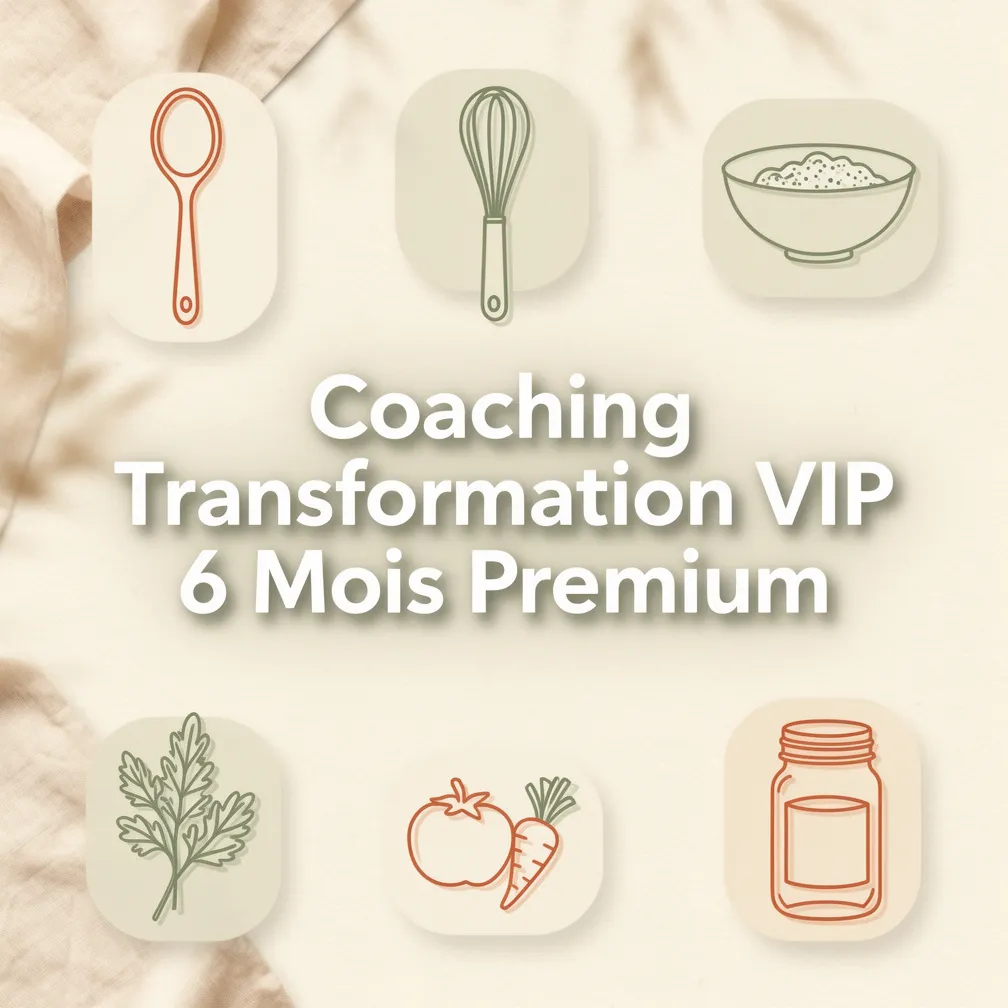 Coaching Transformation VIP 6 Mois Premium