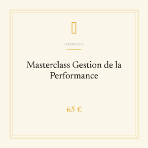 Masterclass Gestion de la Performance