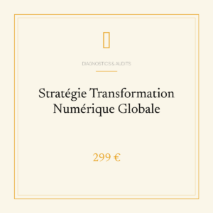Stratégie Transformation Numérique Globale